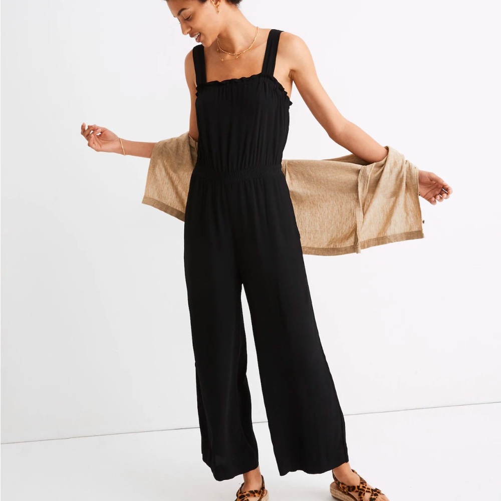 Madewell Black Jumpsuit